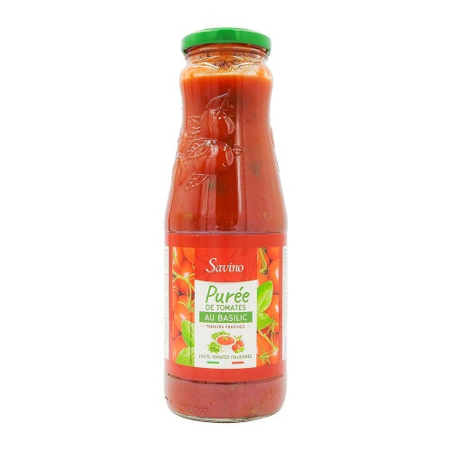 Savino Puree De Tomates Au Basilic 690gr