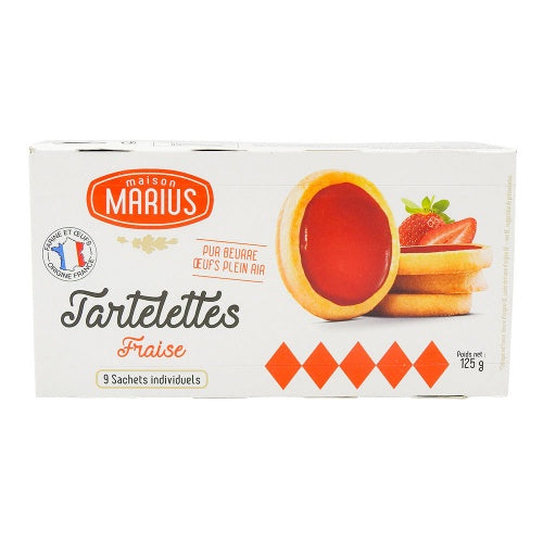 Maison Marius Tartelettes Fraise 125gr