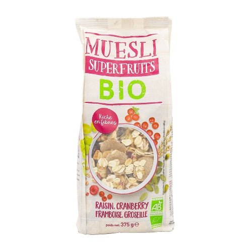 Muesli Super Fruits Bio 375gr