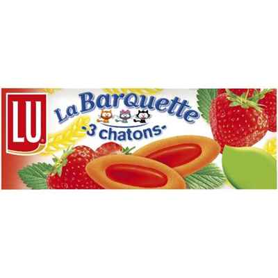 Lu Barquette Lulu Fraise 120gr