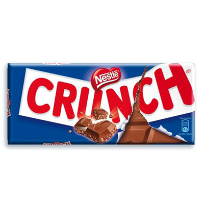 Nestlé Crunch Chocolat Lait 100gr