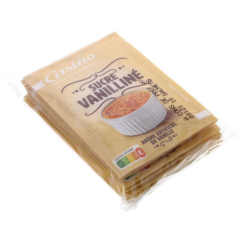 Casino Sucre Vanille 10x7,5g / 75gr