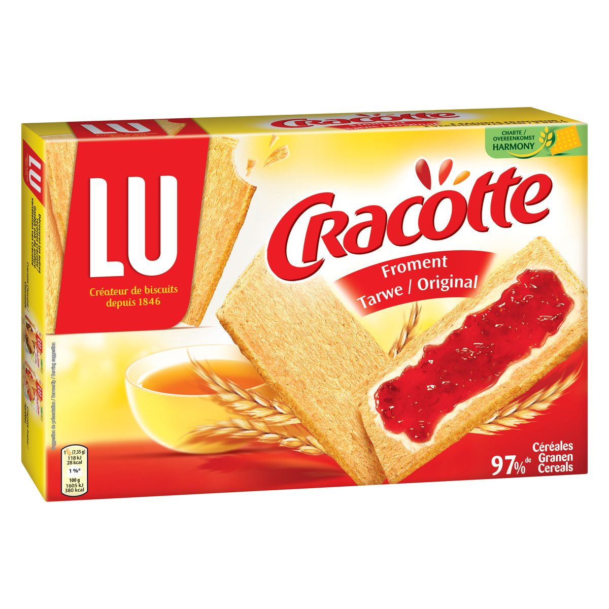 LU Cracottes Froment 250gr