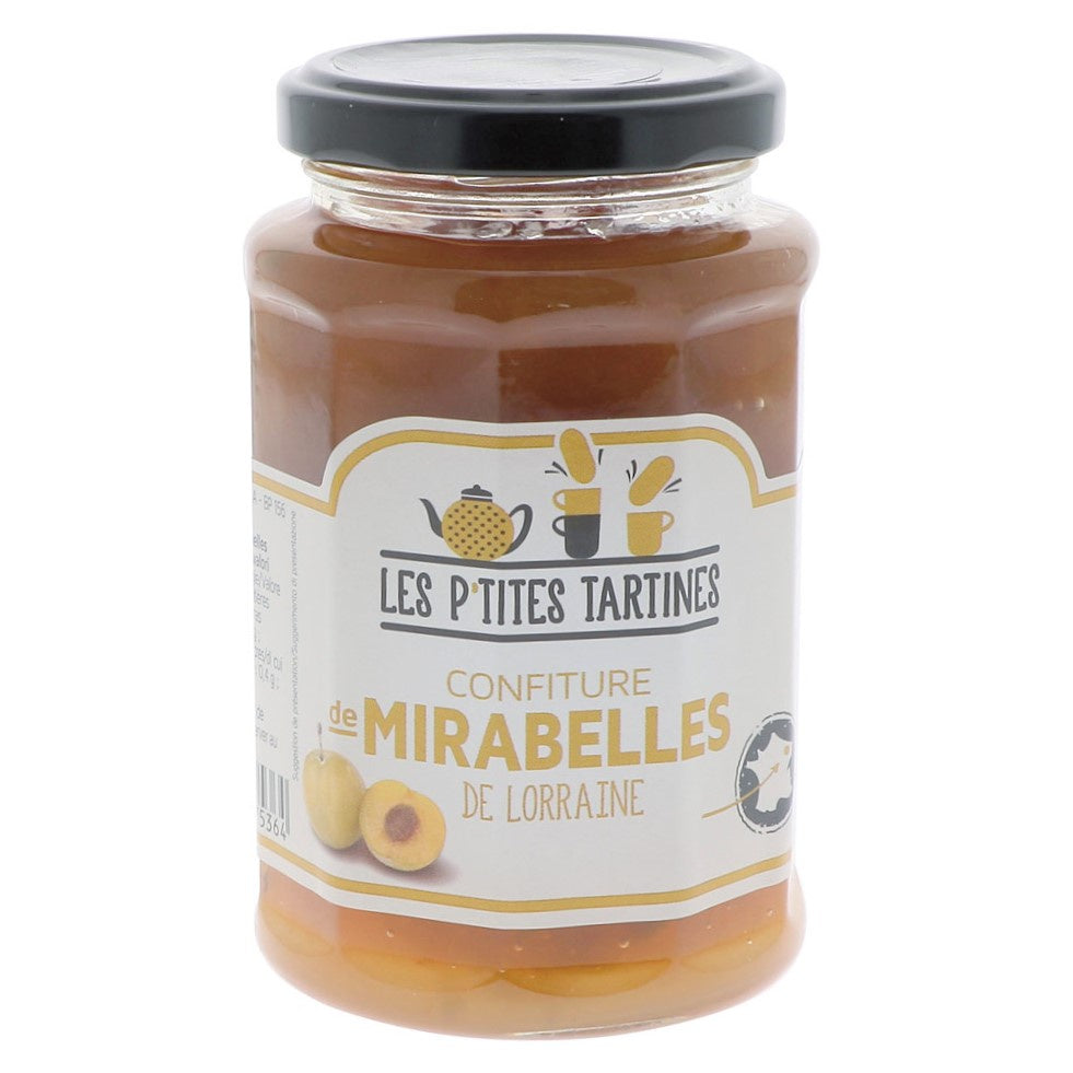 Les P'tites Tartines Confiture Mirabelle de Lorraine 315gr