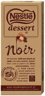 Nestlé Chocolat Dessert Noir 205gr
