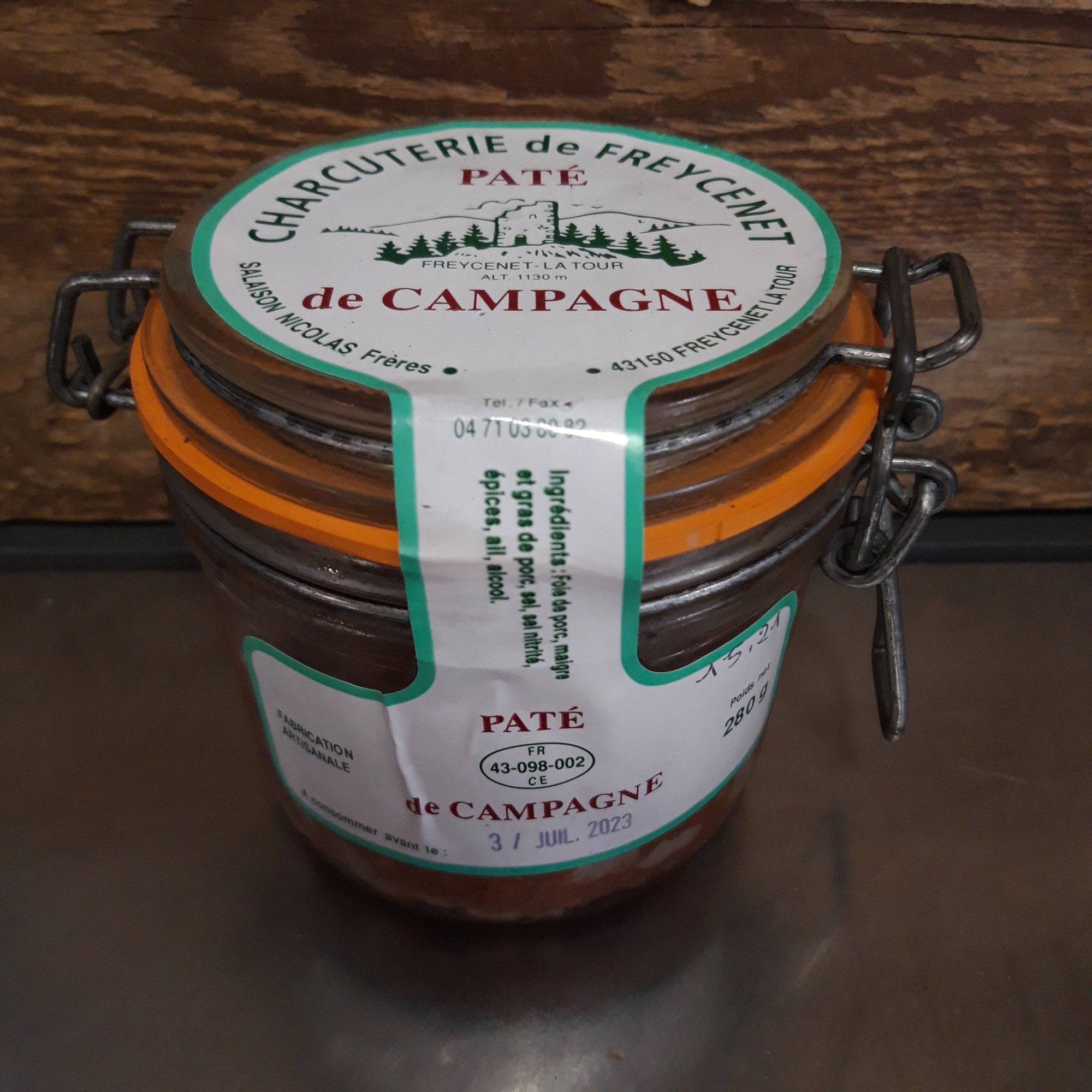 Freycenet Pâté de Campagne 280gr