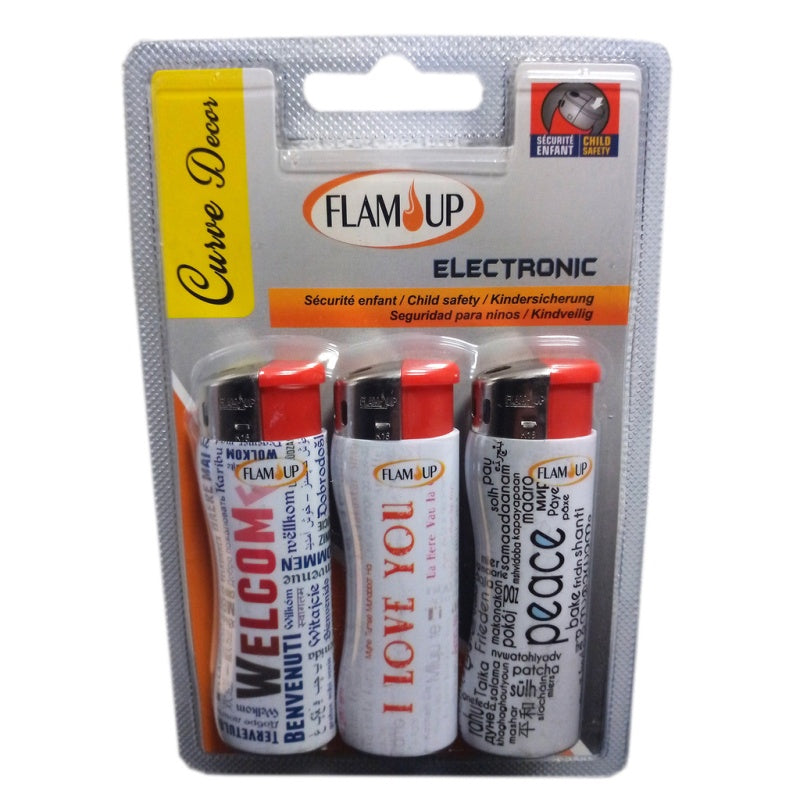 Flam Up Briquet electronique x3
