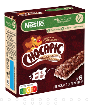 Nestlé Barres Céréales Chocapic 6x25g / 150Gr