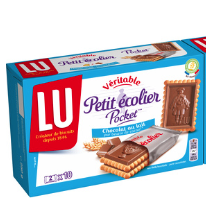 Lu Véritable Petit Ecolier Chocolat Lait 10x2/  250gr
