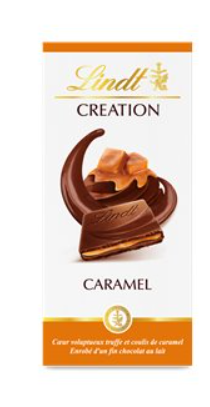 Lindt Creation Caramel 150Gr