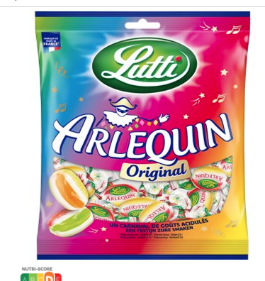 Lutti Arlequin Sachet 250gr