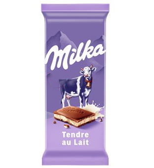 Milka Chocolat Tendre Lait 100gr