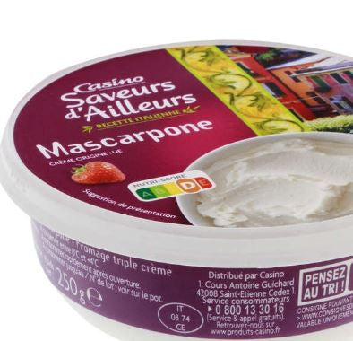 Zanetti Mascarpone 250gr