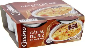 U Gateau De Riz Caramel 4x100g/ 400gr