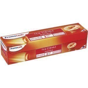 Film Alimentaire étirable  boite distributrice   29cm x 300m
