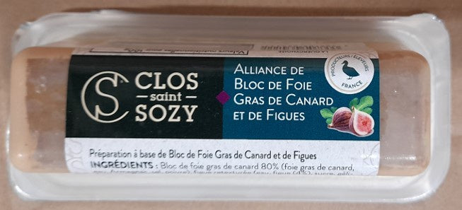 Alliance de bloc de Foie Gras de Canard et Figues 110Gr