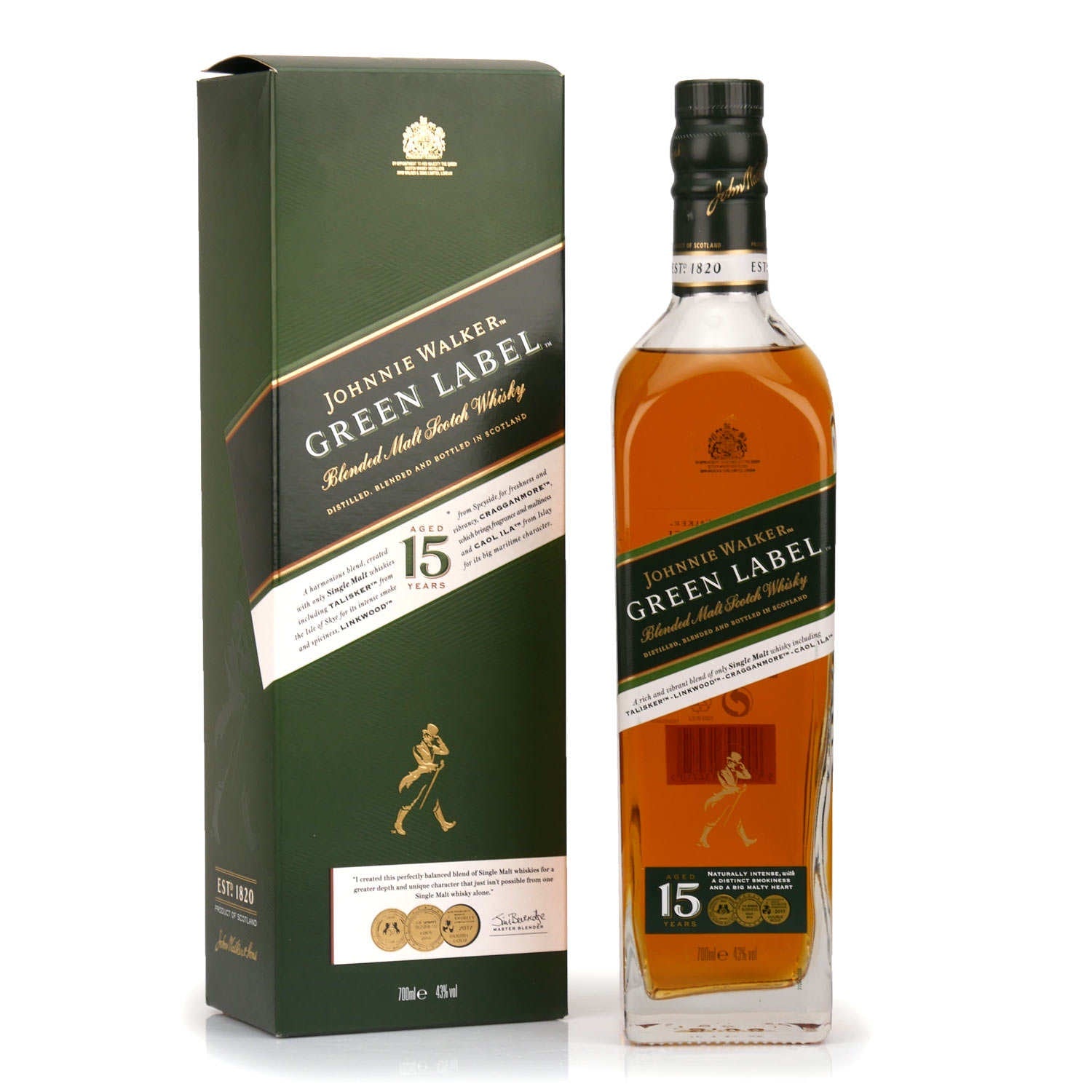 Whisky Johnnie Walker Green Label 0.70L