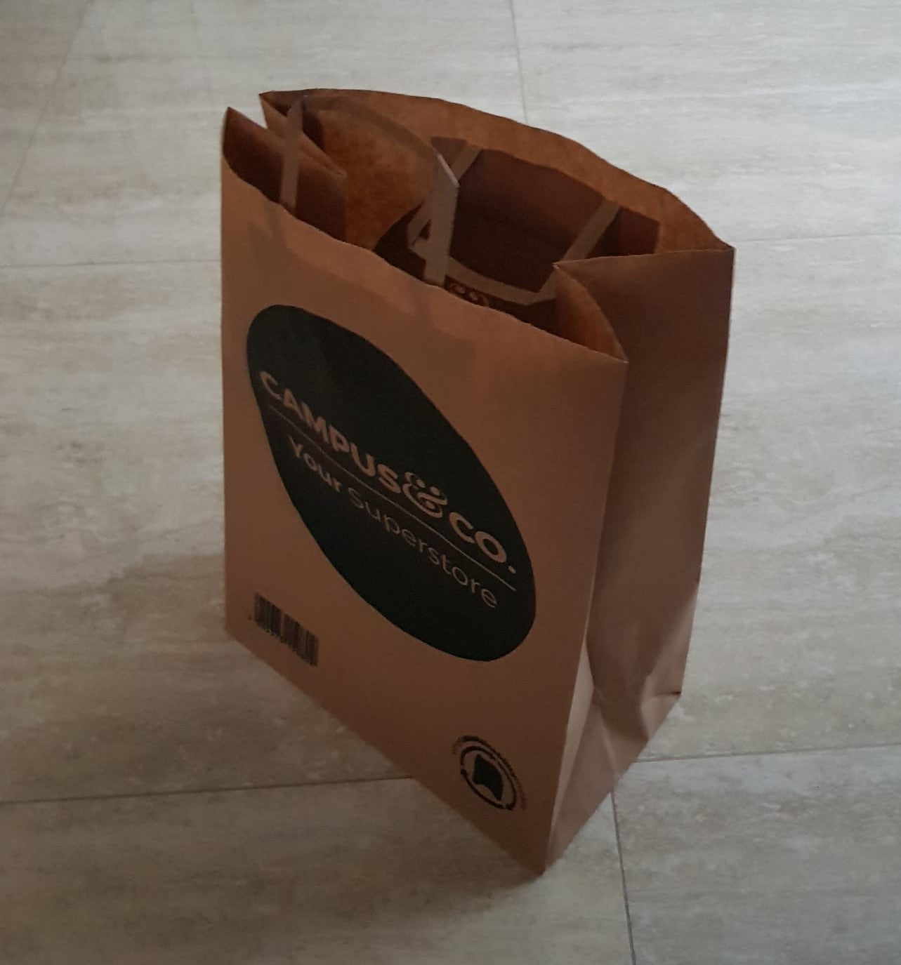 Sac de Caisse Kraft Campus & Co