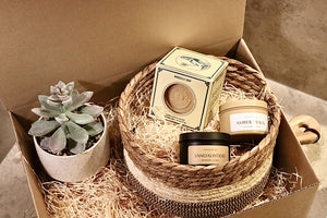 Cocooning Hamper " Natural Home Set"