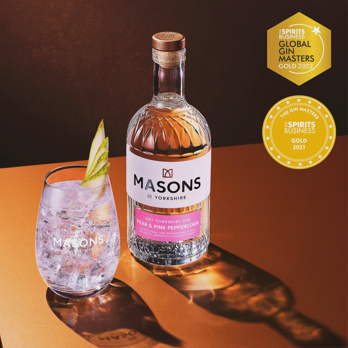 Gin Masons Pear & Peppercorn 0.70L
