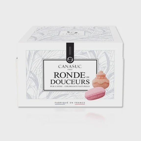 Canasuc Bte Noir/Blanc Ronde De Douceurs Corail Rose Violet 180gr