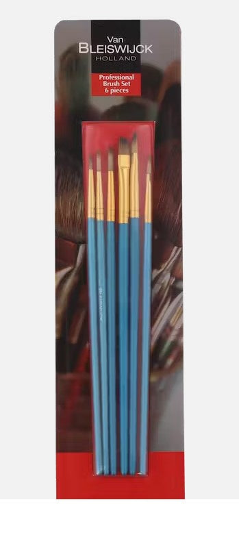 Set de 6 pinceaux
