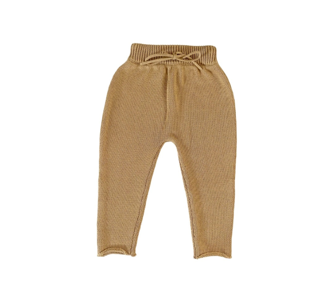 Clover & Bear -Pantalon En Tricot | Earth - 6-9 Mois