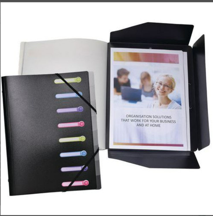 Trieur 8 onglets ppl assortis