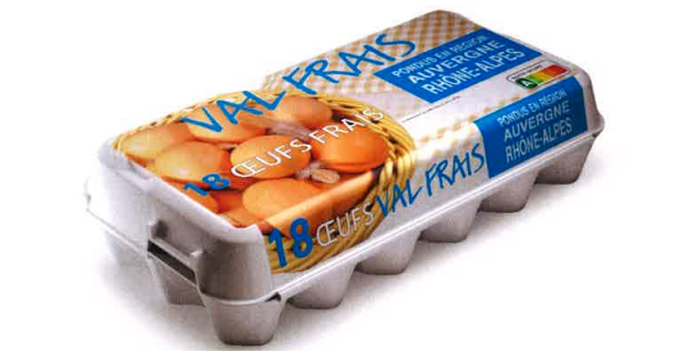 Val d'Eurre Oeufs Frais Cal. M/G x18