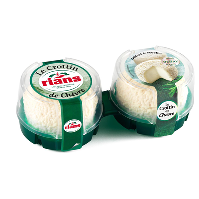 Rians Crottin Chèvre Sous Cave 2x60gr