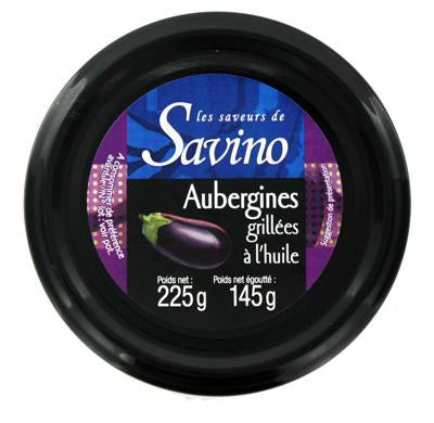 Savino Aubergines Grillees A L'Huile 225gr