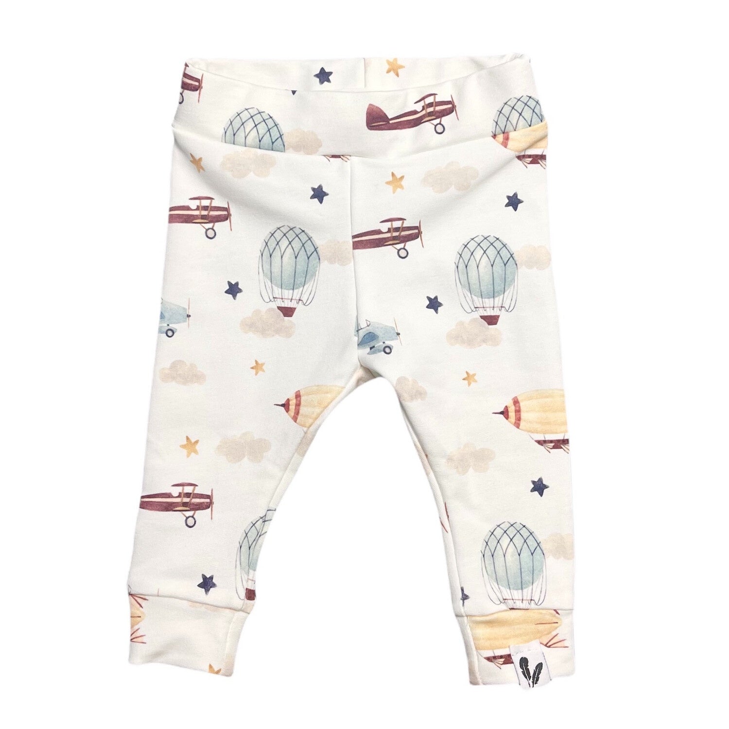 Feathers - Pantalon Avion nouveau-né - 68