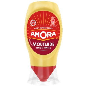 Amora Squeezer Moutarde Forte 265gr