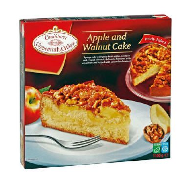 C&W Tarte Pomme Et Noix 1.1kg