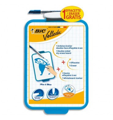 BIC Ardoise Velleda  + effacette + feutre