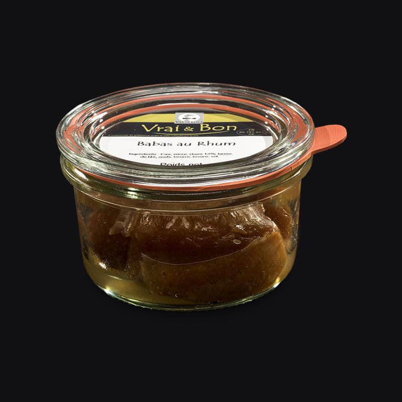 Vrai&Bon Bocal Dessert Babas au Rhum 120g