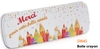 Boite Métal Crayons