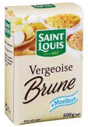 St Louis Vergeoise Brune 500gr