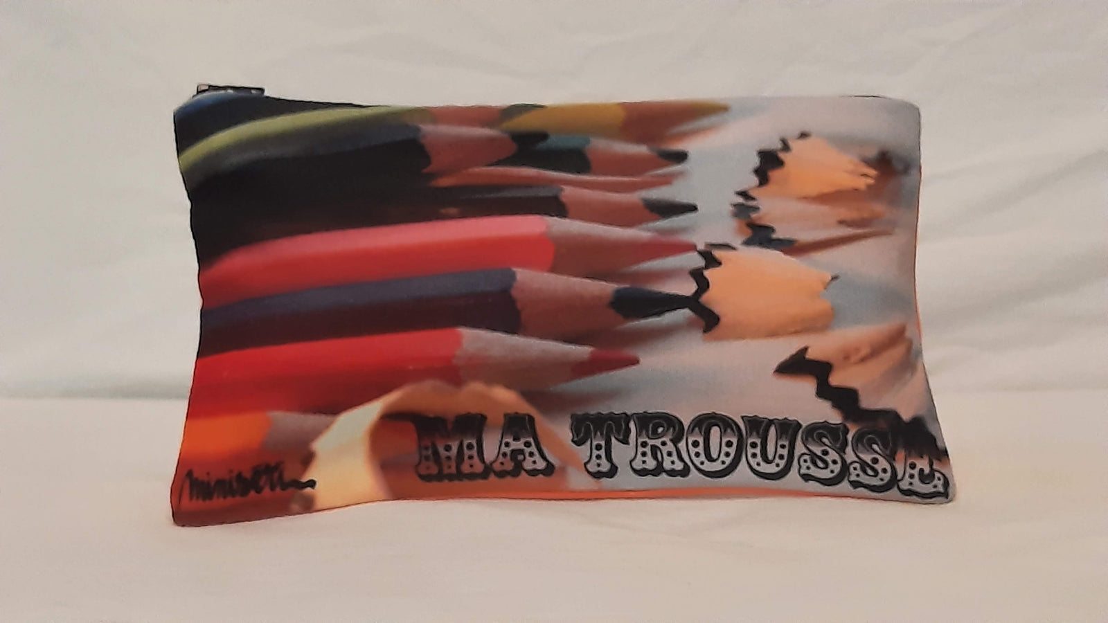 Miniséri Trousse rétro zippée