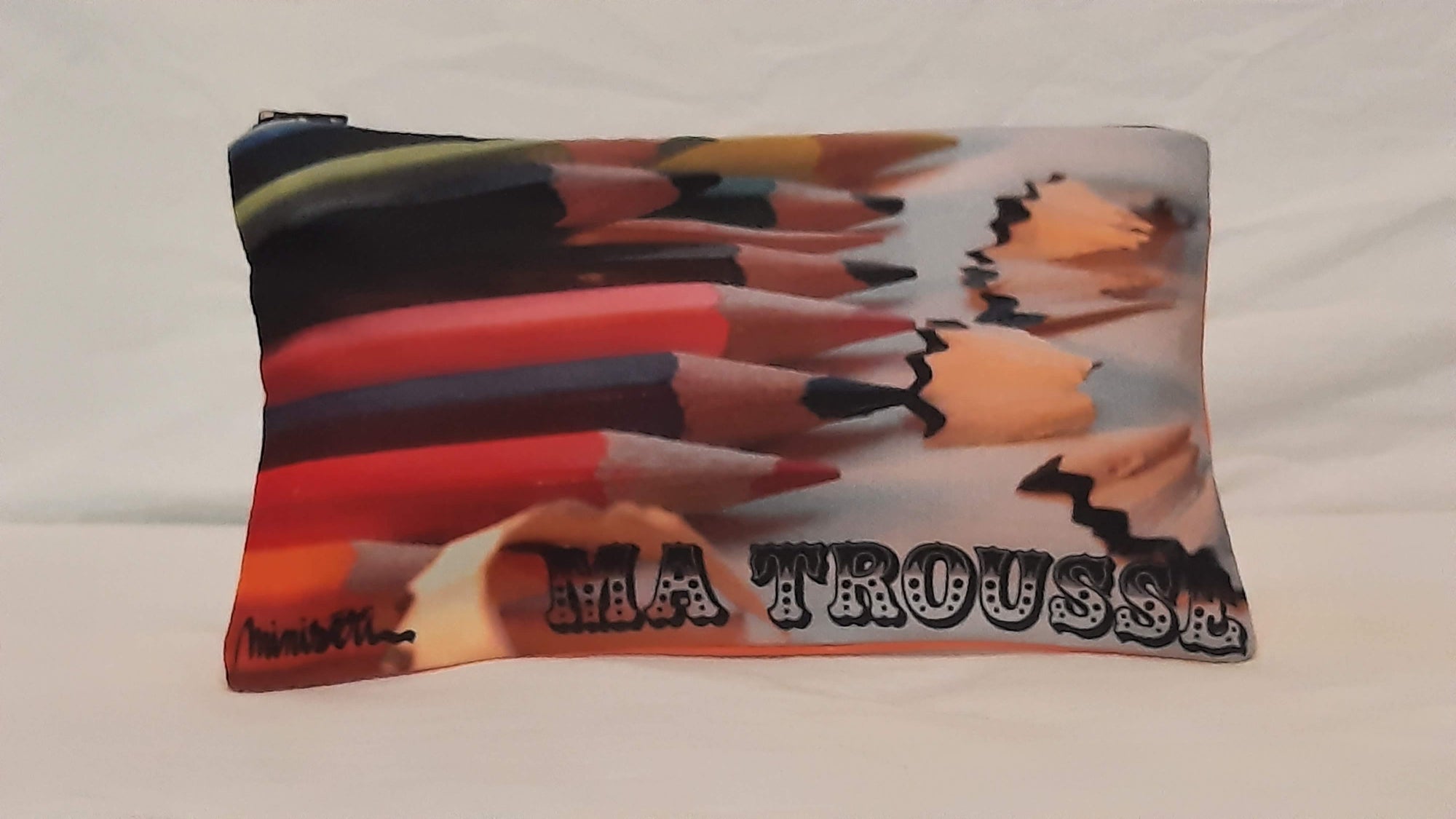 Miniséri Trousse rétro zippée