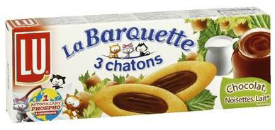 Lu Barquette Lulu Chocolat 120gr