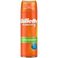 Gillette Gel de Rasage Fusion Peau Sensible 20cl