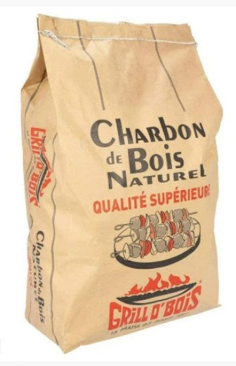 GRILL AU BOIS CHARBON de BOIS 20l. "Qualité Restaurant"