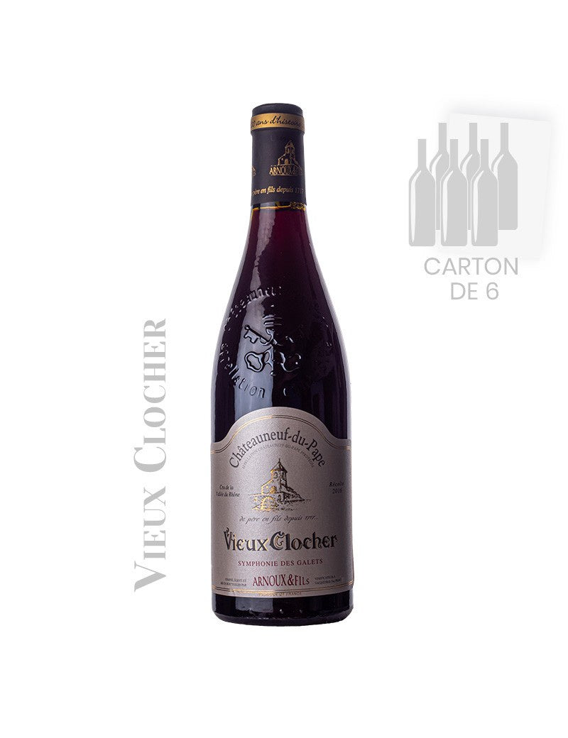 AOC Châteauneuf Du Pâpe Vieux Clocher Vin Rouge 0.75L