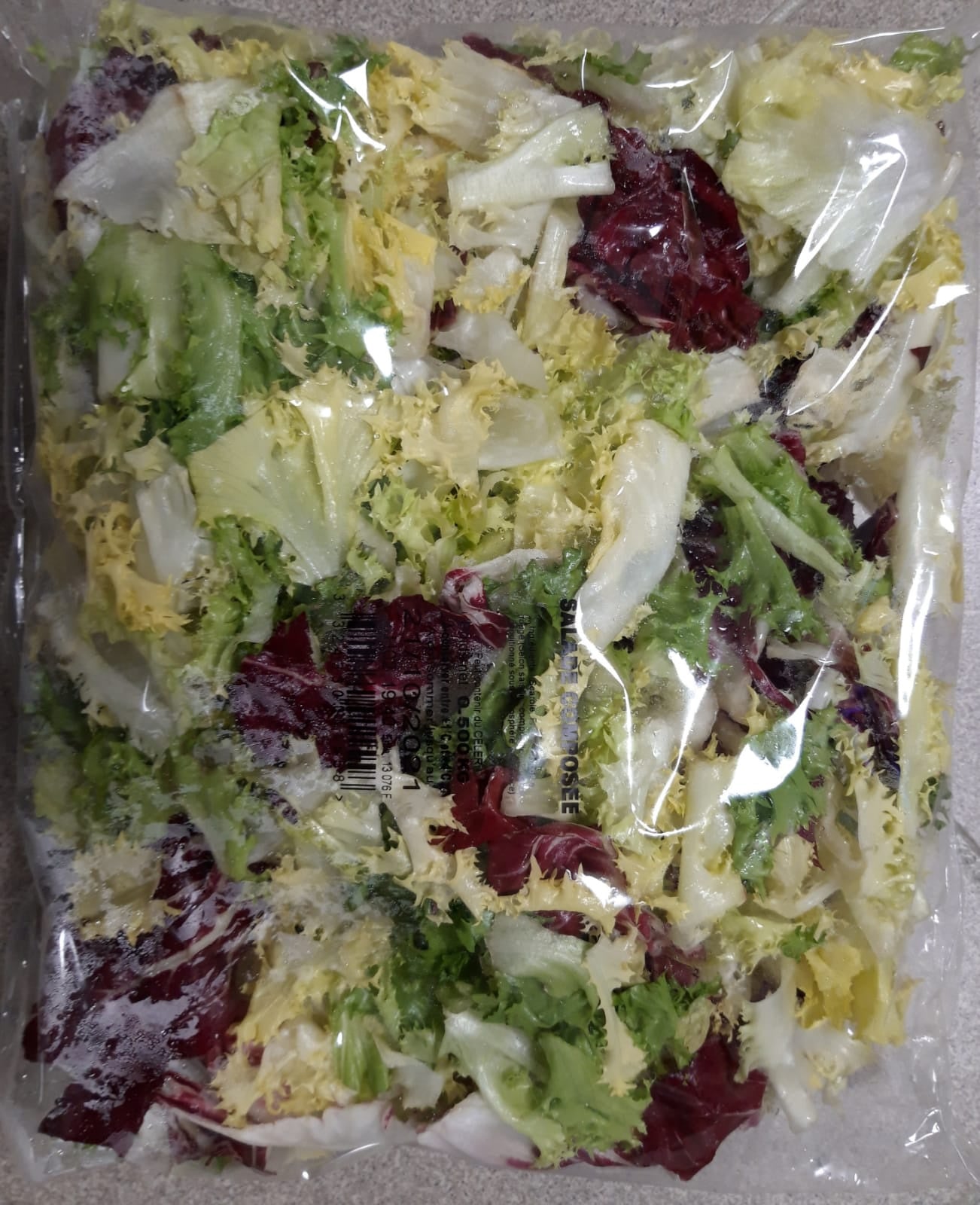 Sachet Salade Mélangée/Composée 500gr