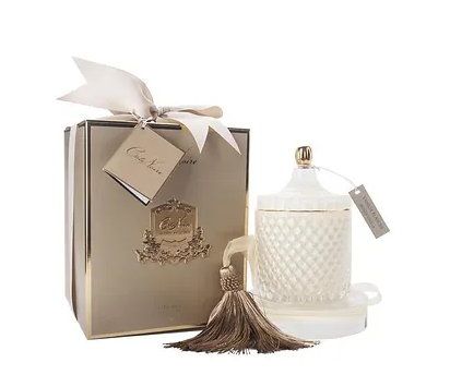 Cream Art Deco Candle