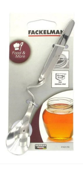 Fackelmann -Cuillère à miel en acier inoxydable