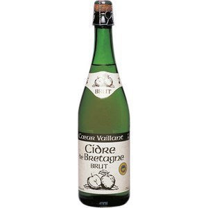 Cidre brut de Bretagne pur jus 0.75l