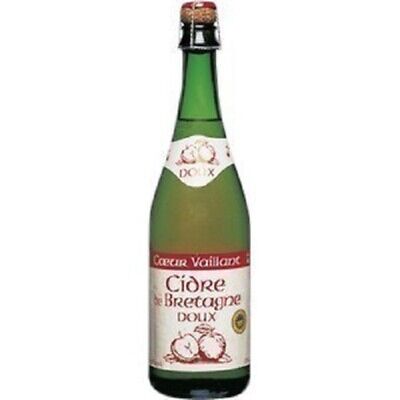 Cidre doux de Bretagne pur jus 0.75l