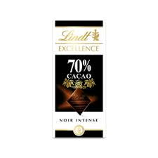 Lindt Excellence Noir Intense 70% Cacao 100gr